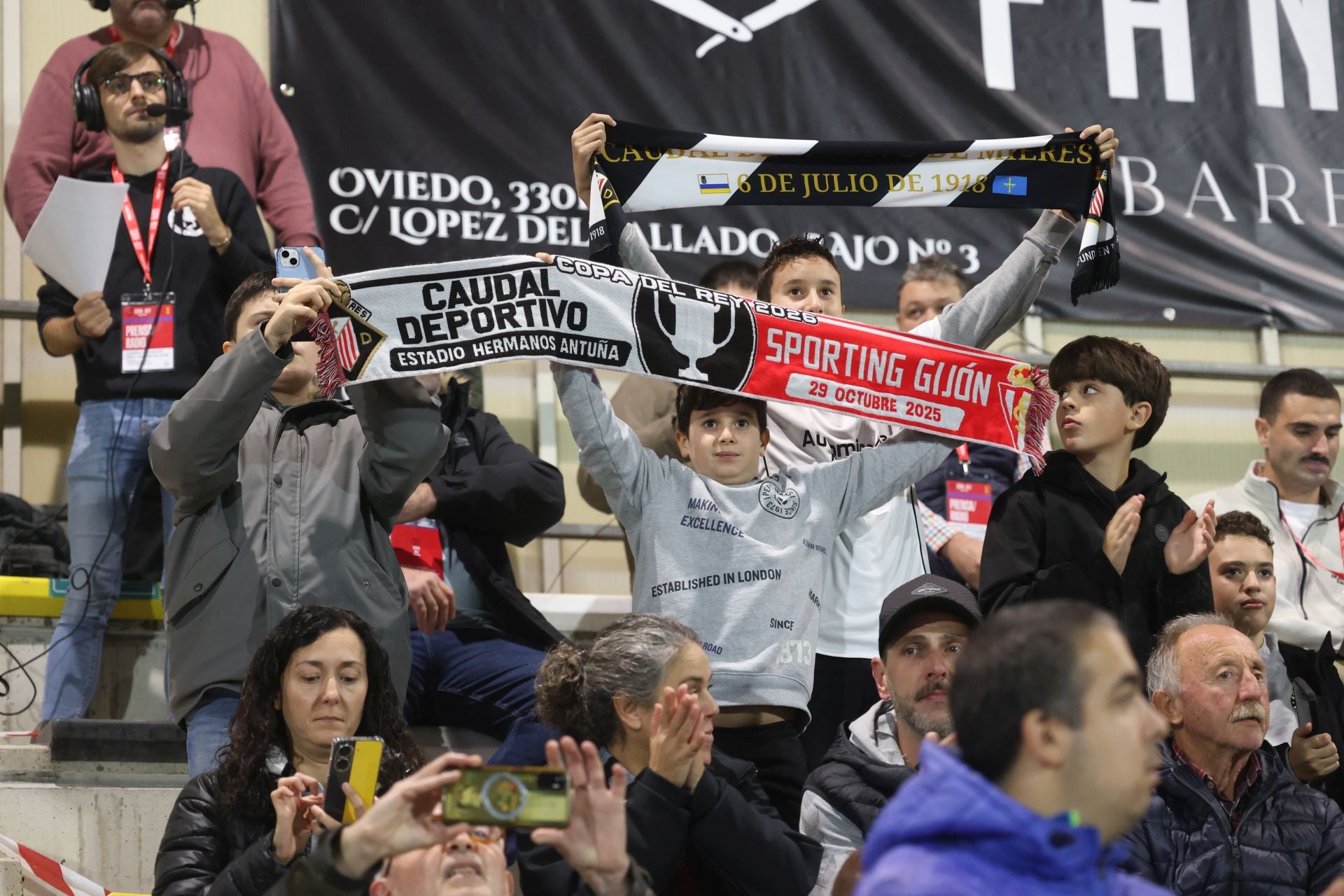 ¿Estuviste en el Caudal - Sporting? ¡Búscate!