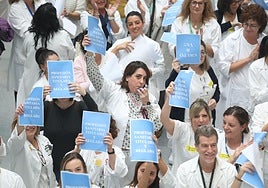 Técnicos sanitarios del Servicio de Salud del Principado, de huelga.