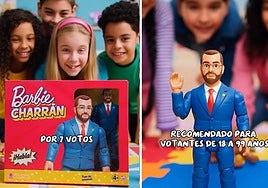 El PP lanza «Barbie Charrán, el regalo estrella de esta Navidad» que dice que «habla y miente como el de verdad»