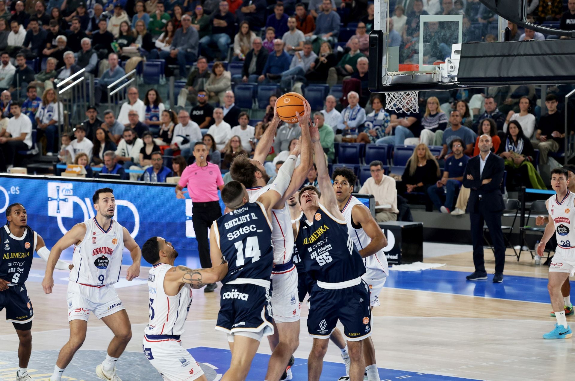 Las mejores imágenes del Alimerka Oviedo - Obradoiro