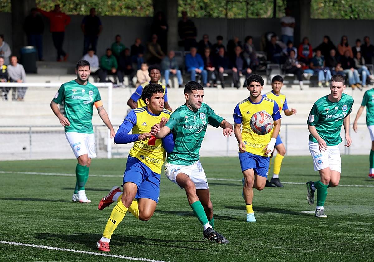 El Puerto de Vega no tradujo su dominio en el marcador.