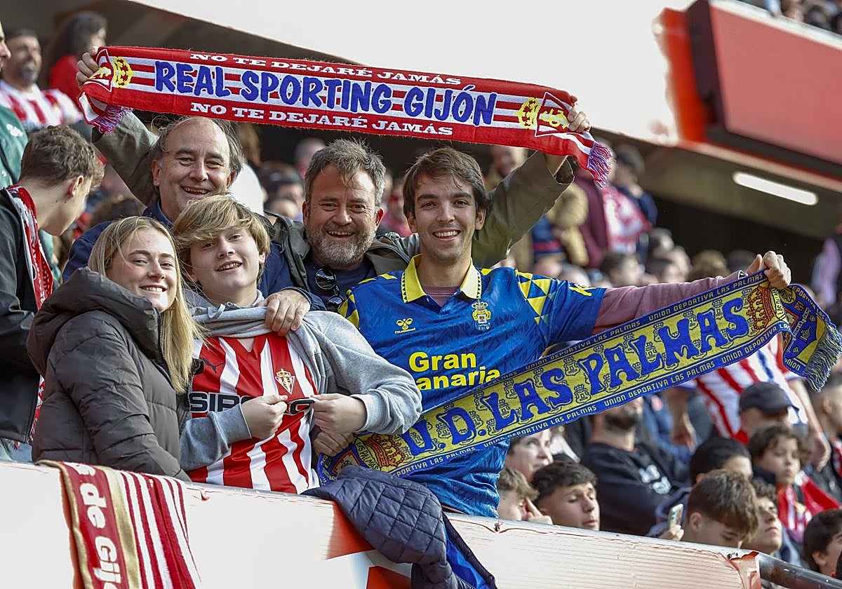 Fotos: ¿Estuviste en El Molinón viendo el Sporting-Las Palmas? ¡Búscate!