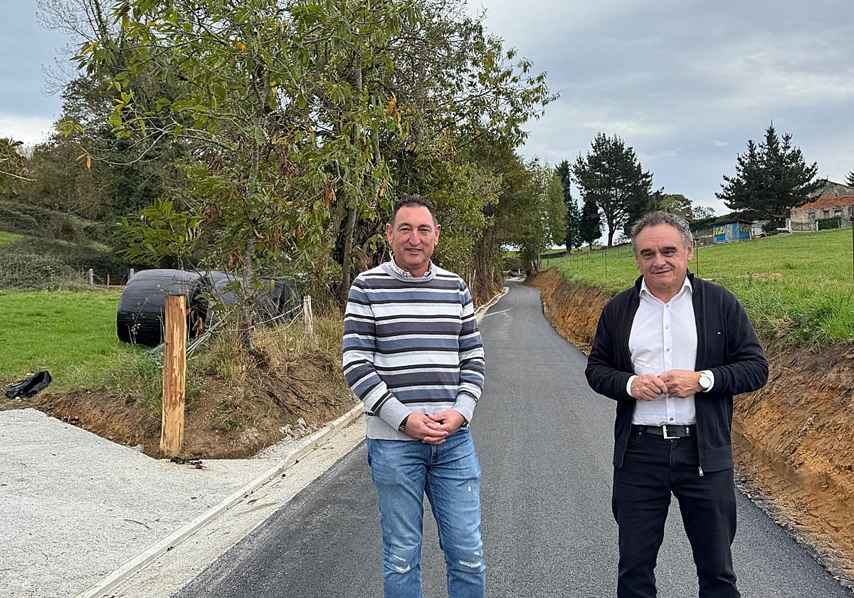 Jorge Puente y Juan Cañal, en El Remedio.