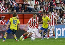 Las puntuaciones de Manuel Rosety en el Sporting de Gijón - Las Palmas: un empate inteligente