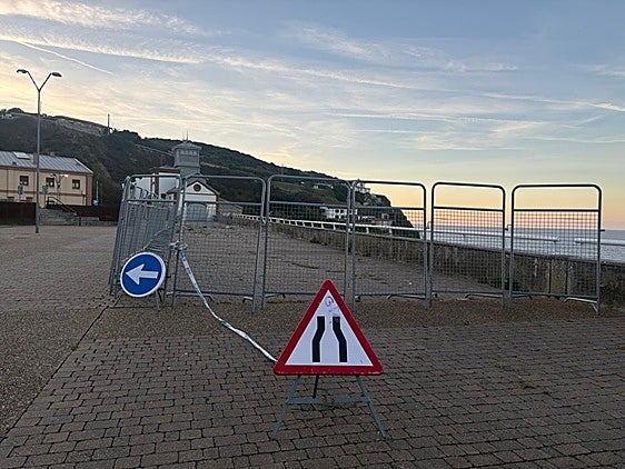 El gobierno trasladó a la Dirección General de Obras su preocupación por la explanada de Arnao.