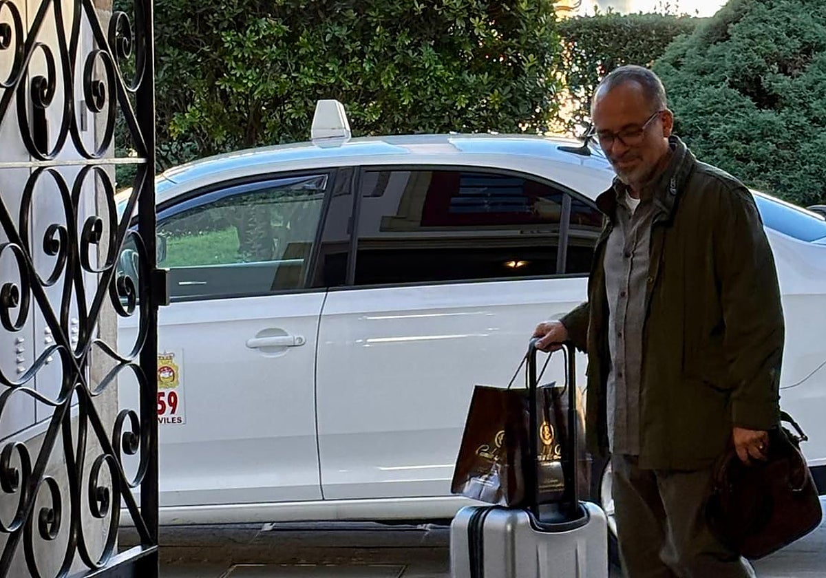 Rodaje en pleno centro de Villaviciosa de la película 'El profesor'.
