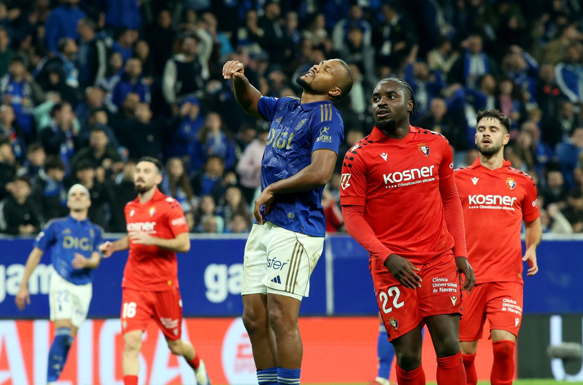 Las mejores jugadas del Real Oviedo - Osasuna en imágenes