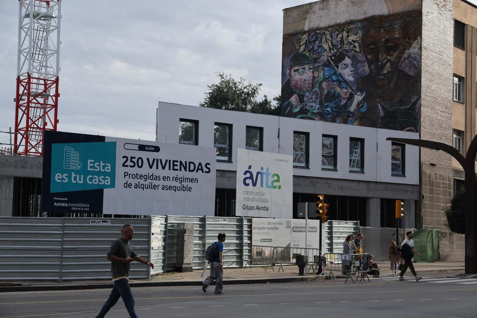 Promoción de 250 viviendas en el antiguo solar de Peritos que se destinarán íntegramente al alquiler asequible para jóvenes y debe estar finalizada en junio de 2026