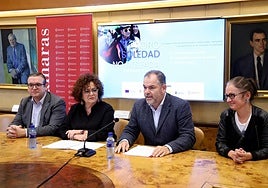 Presentación del foro contra la soledad no deseada, en Oviedo.