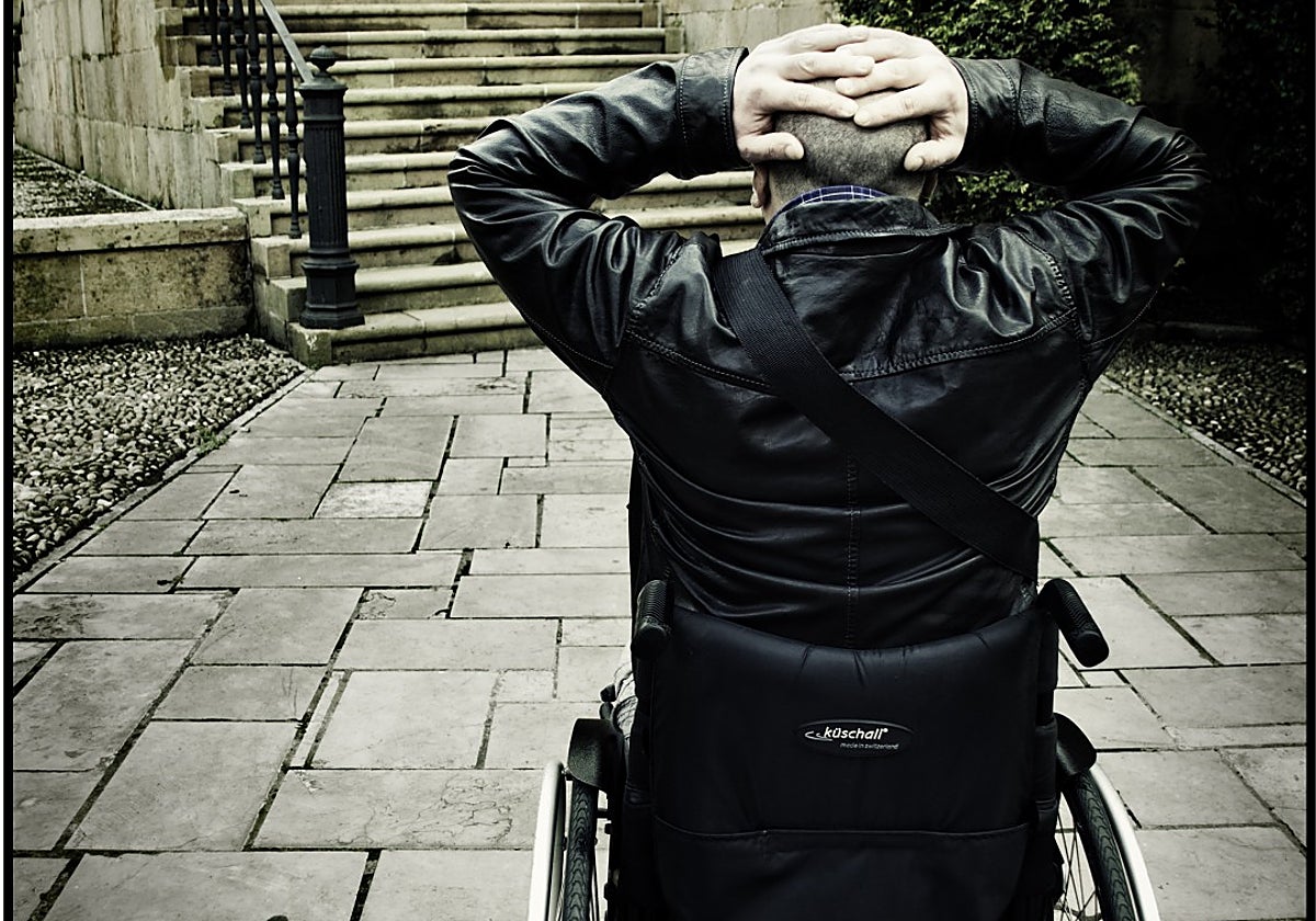 Exposición fotográfica 'La ciudad sin barreras' que se puede ver en Fiasco