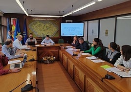 Reunión de la mesa de la salud de Llanera.