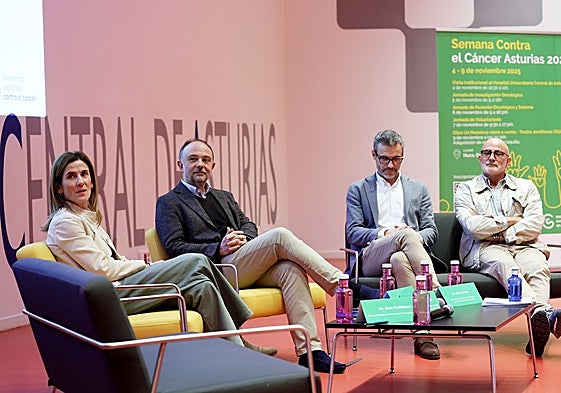 María Luisa Rodríguez, Alberto Ruano, Juan Cadiñanos y Miguel J. Rodríguez.