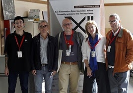 Miguel Fernández, Ramón García Piñeiro, Rubén Vega, Irene Díaz y José García.