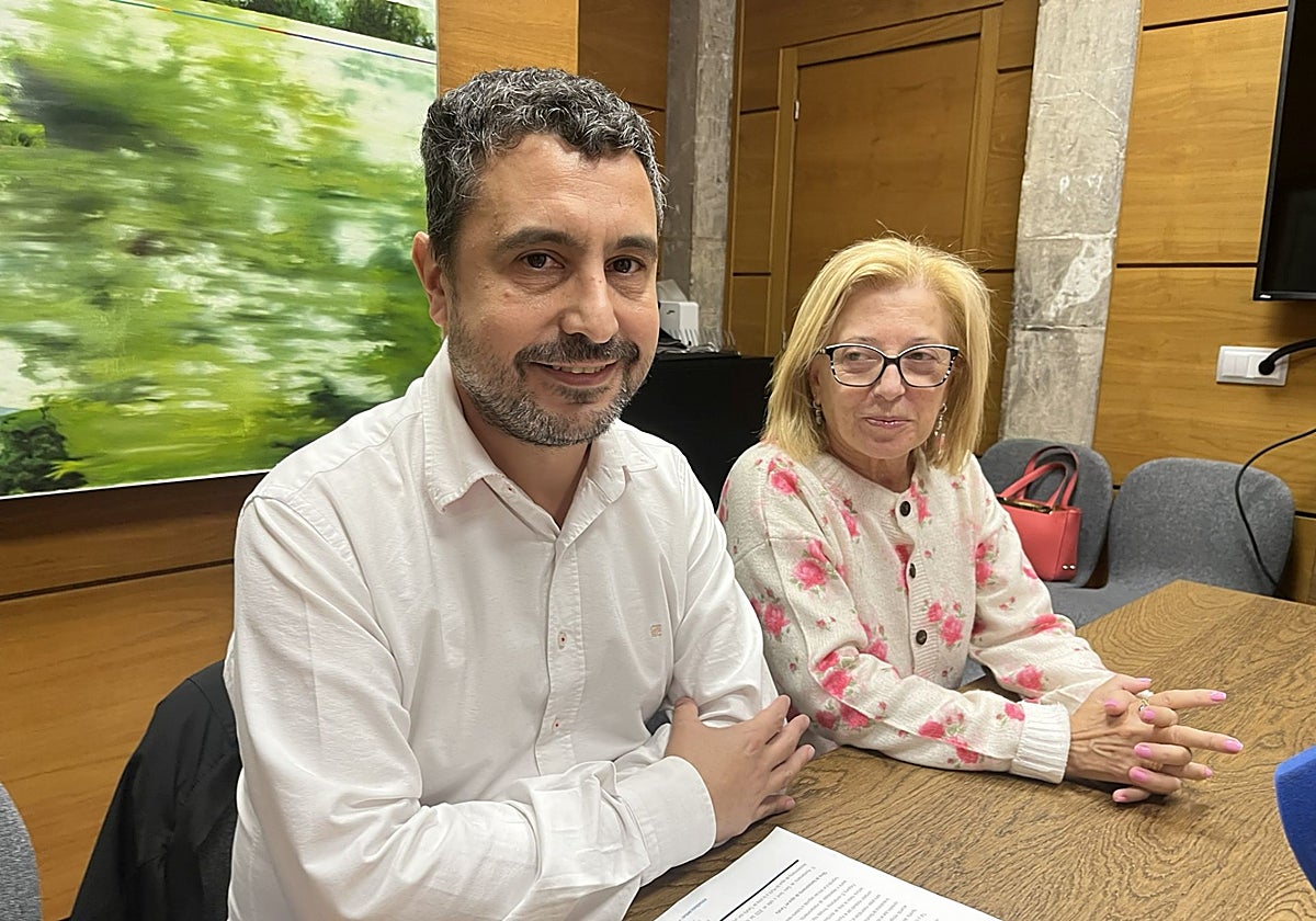 Javier Rodríguez y Amparo Antuña.