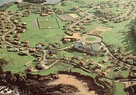 Vista aérea de la ciudad vacacional de Perlora.