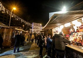 El mercadillo de Navidad de Avilés volverá a instalarse este año en el parque de Las Meanas.