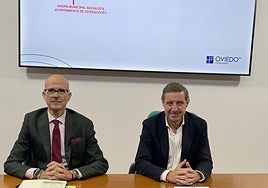 Jorge García Monsalve y Carlos Fernández Llaneza.