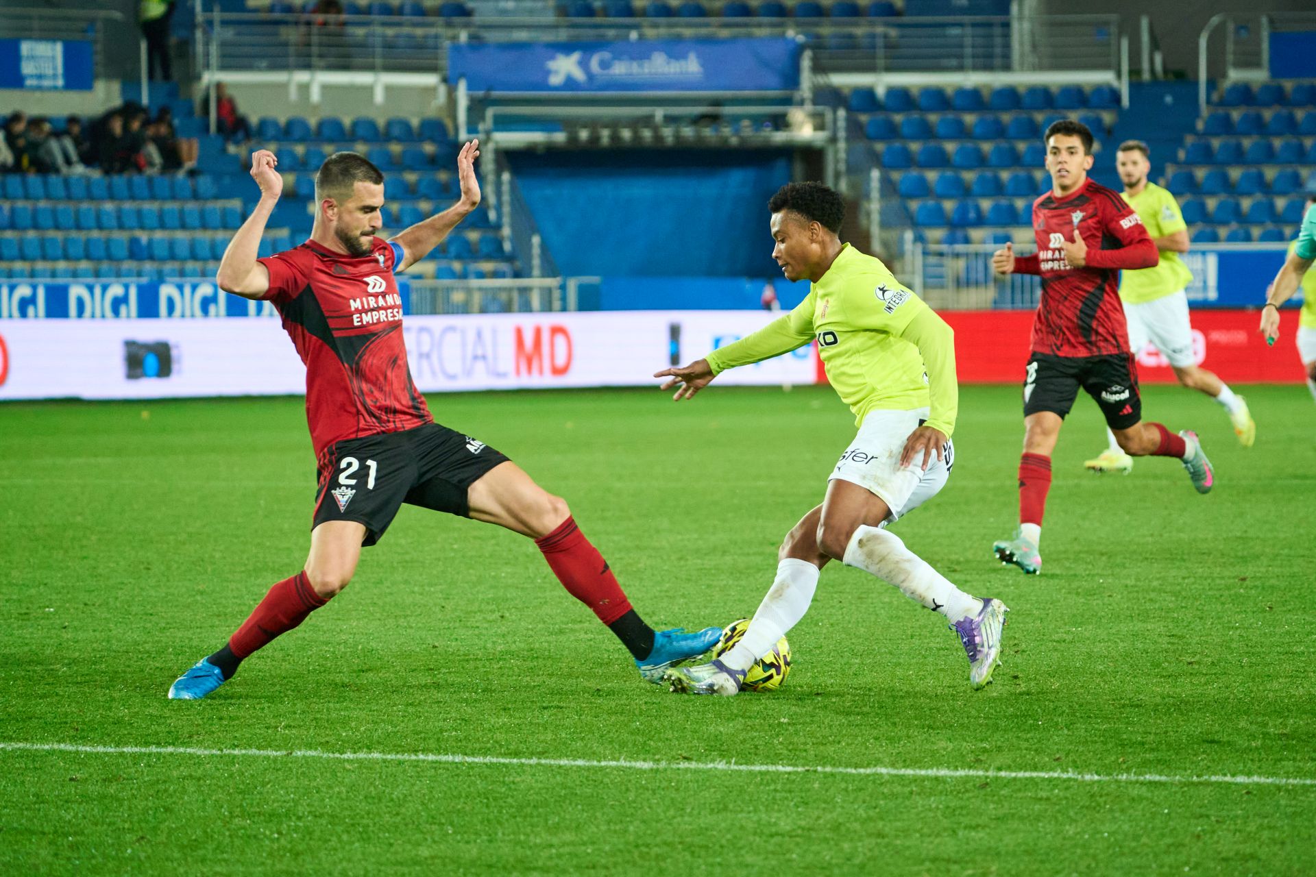 Las mejores jugadas del Mirandés - Sporting