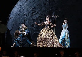 Una escena de 'Orlando furioso', la próxima producción de la Ópera de Oviedo, en una representación anterior.