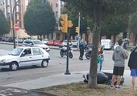 El lugar de los hechos.