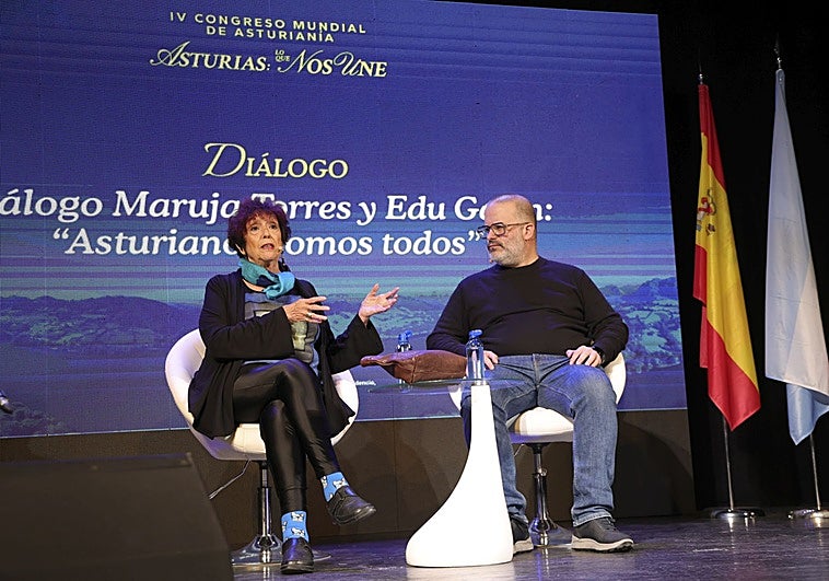Maruja Torres en el IV Congreso de Asturianía: «Aquí vas por la calle y nadie te juzga»