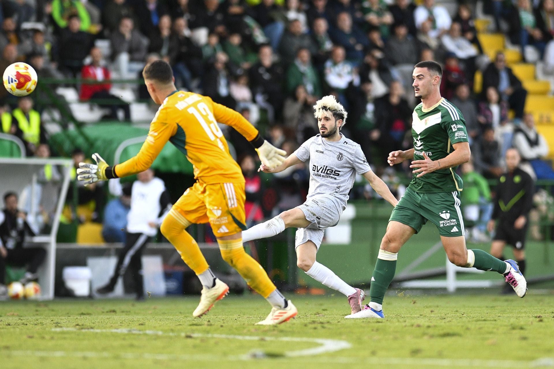 Las mejores imágenes del Polideportivo Cacereño 0-4 Real Avilés