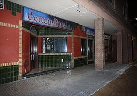 El Cotton Pub en la avenida San Agustín.