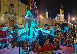 Así quedarán la nueva atracción; en la imagen, en Zaragoza.