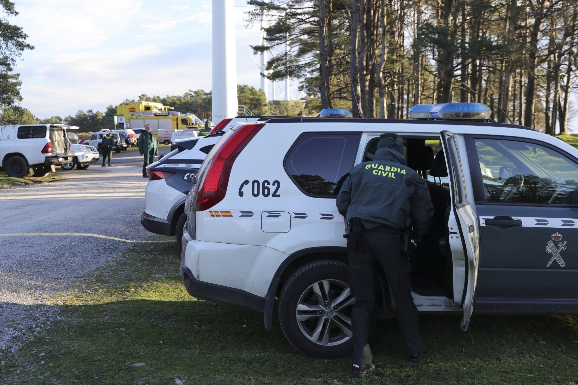 Tomasín, en paradero desconocido: las imágenes de la búsqueda en Tineo