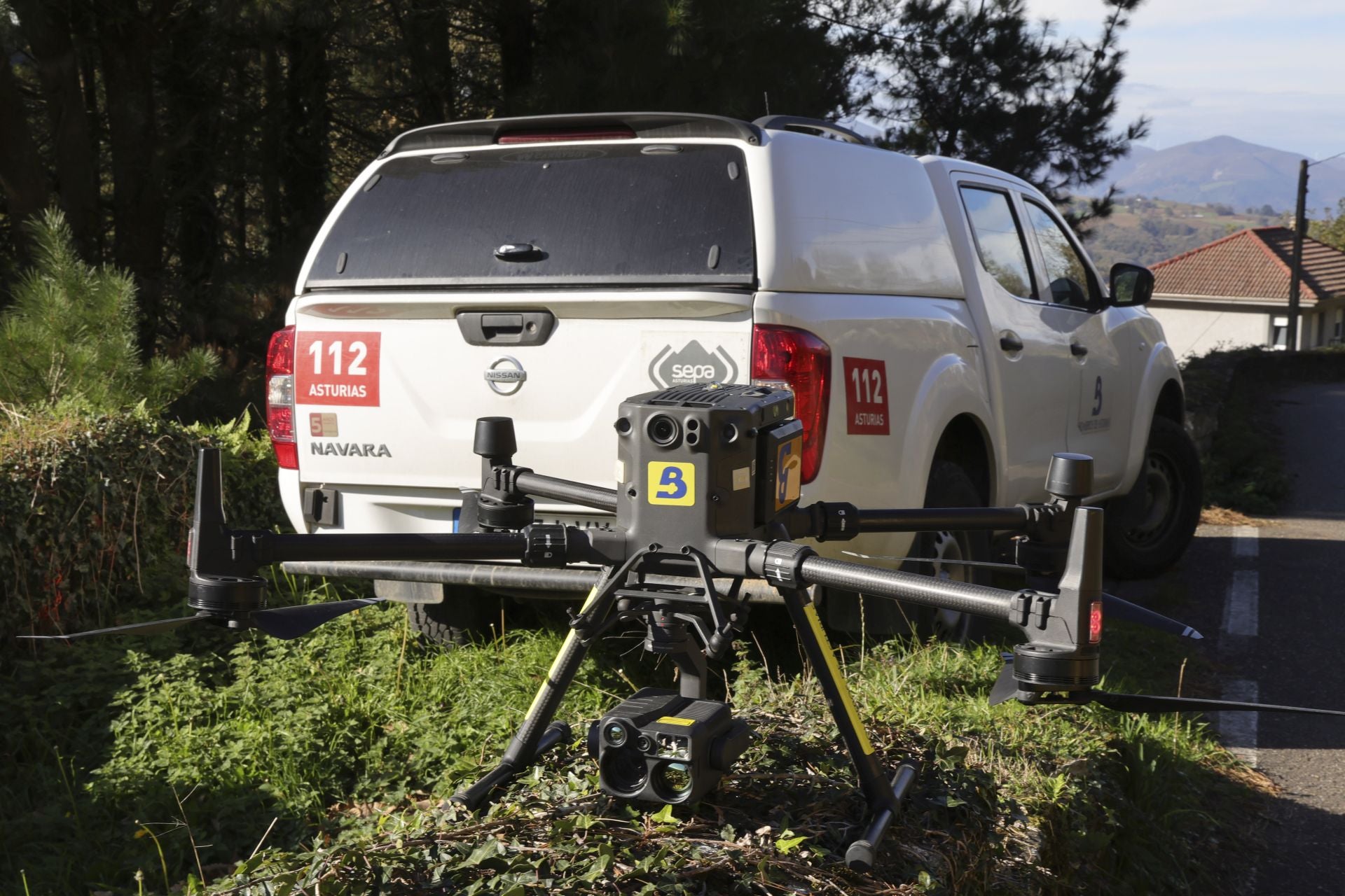 Tomasín, en paradero desconocido: las imágenes de la búsqueda en Tineo