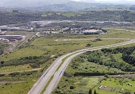 Superficie de la ZALIA, en Gijón, espacio que visitó una delegación de BYD.