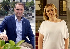 Adrián Pumares y Covadonga Tomé.