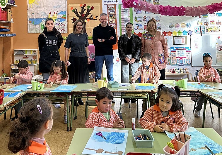 Cuéntame un cuadro, el taller escolar por el 25N en Siero