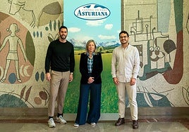 Rubén Hidalgo, Estefanía Iglesias, y Alejandro Vergara.