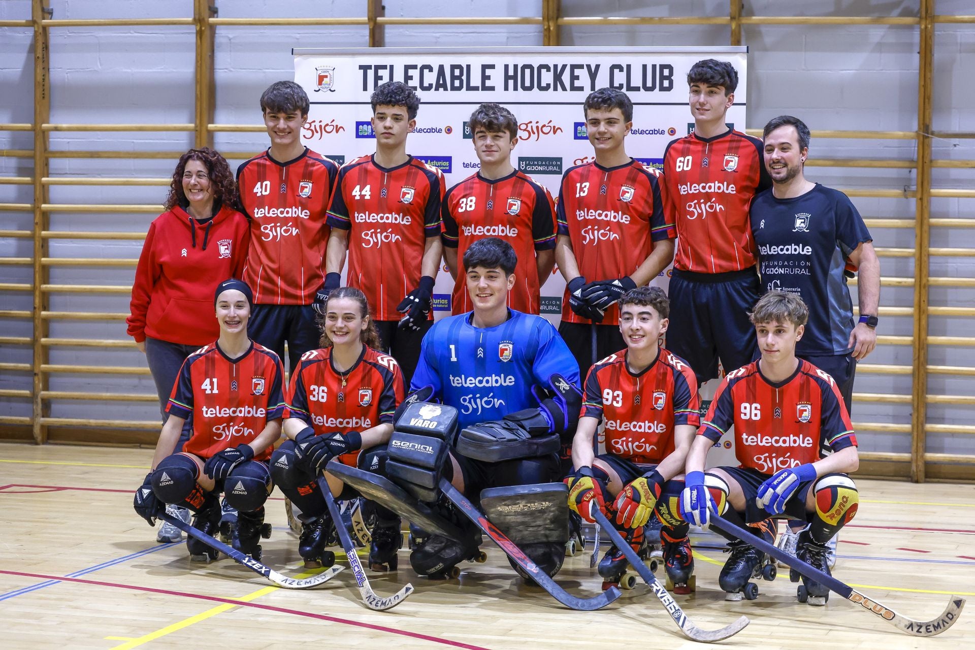 Estos son los 22 equipos del Telecable Hockey