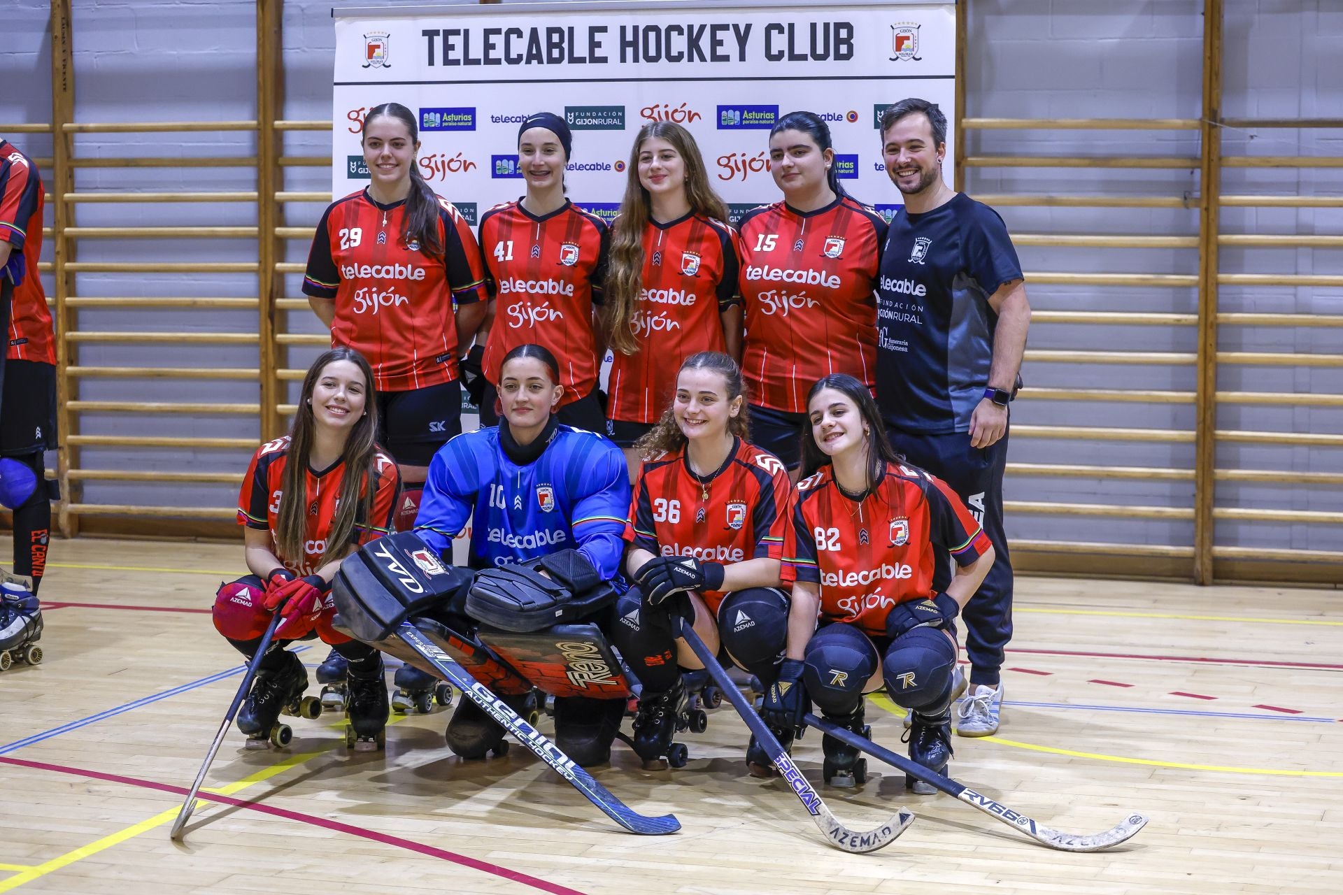 Estos son los 22 equipos del Telecable Hockey