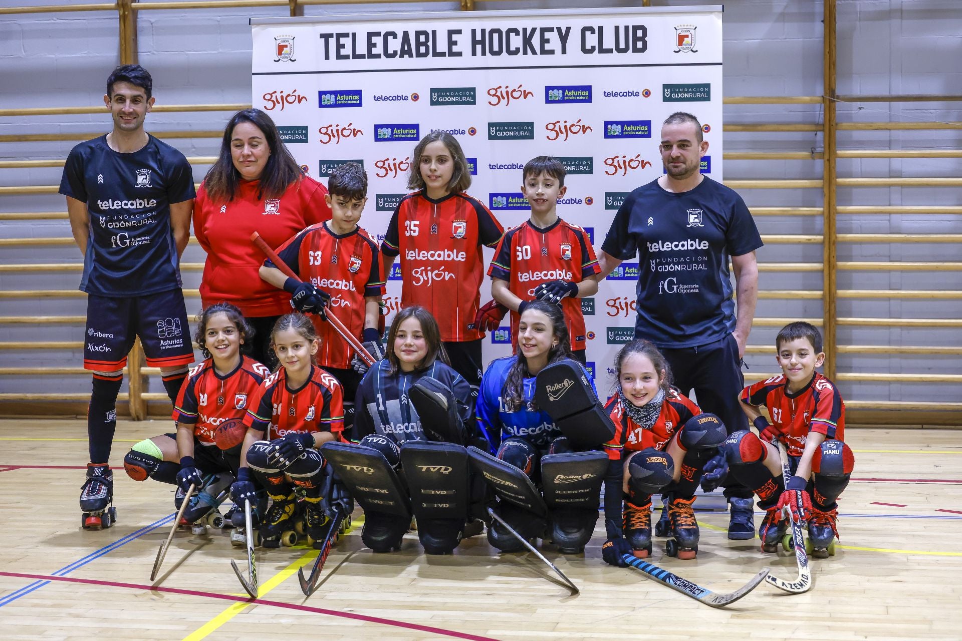 Estos son los 22 equipos del Telecable Hockey