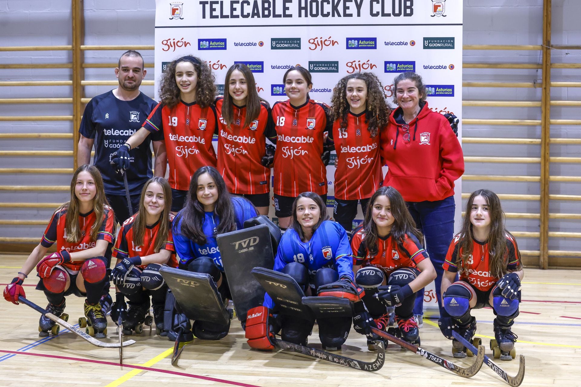 Estos son los 22 equipos del Telecable Hockey