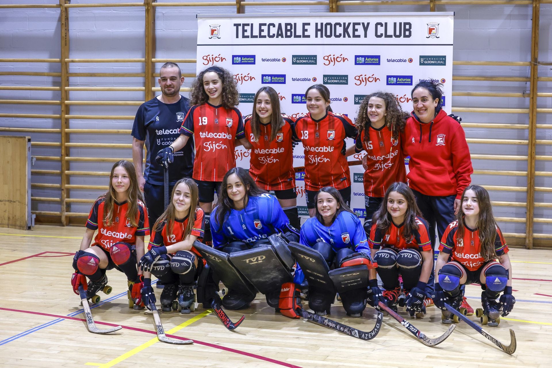 Estos son los 22 equipos del Telecable Hockey