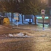 Inundaciones en Avilés.
