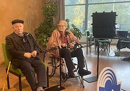 Ángel Fernández, de Urbiés, y Veneranda Fernández, de Felechosa.