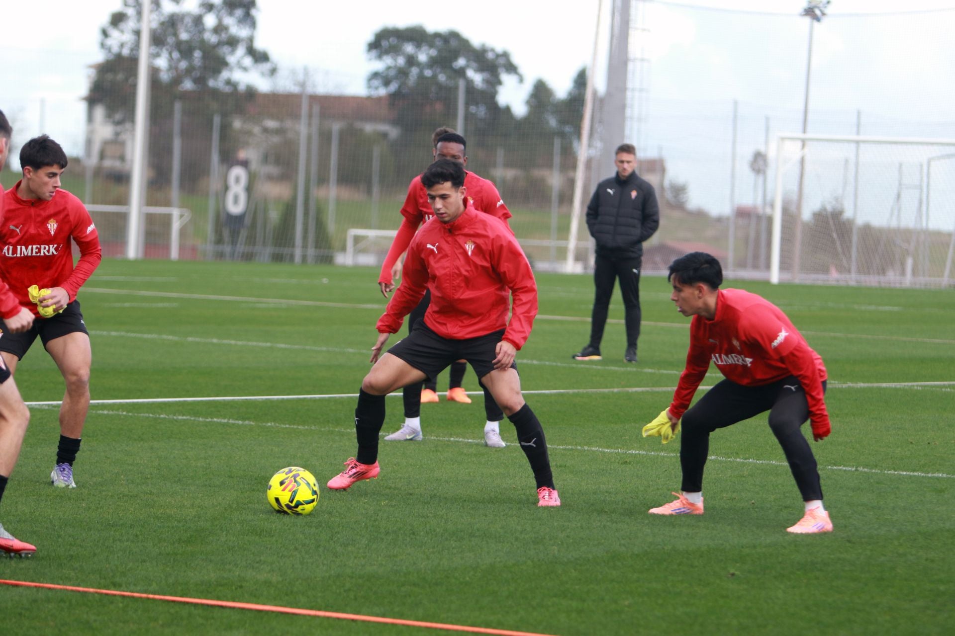 Así prepara el Sporting de Gijón el partido frente al Huesca