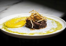 Timbal de carrilleras, copa de crema fina de calabaza y más en Bioko por 30€