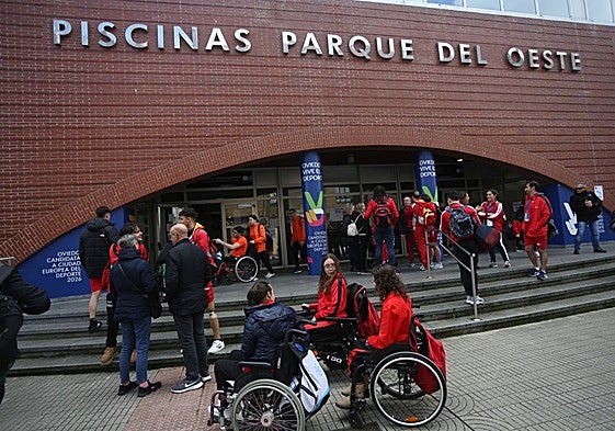 Las piscinas del Parque del Oeste, a la espera de rehabilitación.