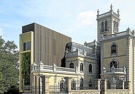 El proyecto para convertir el palacio de Balsera en un centro de arte contempla la instalación de un nuevo ascensor exterior.