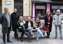 Ismael González Arias, Isabel Fernández Alonso, Marigel Argüelles Tuñón, Zoraida Martínez Rodríguez, Marina Alonso Conde, María de Álvaro y Ernesto Burgos.