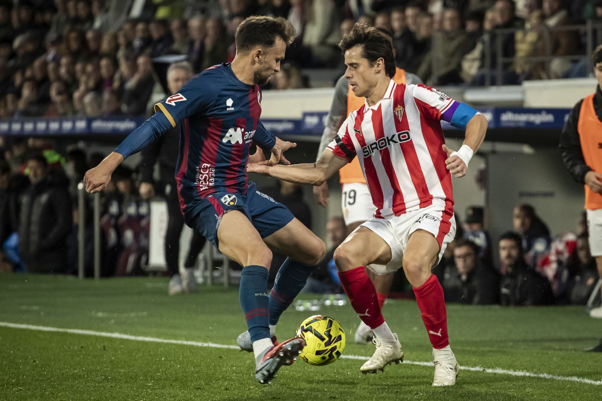 Las mejores imágenes del Huesca 2-0 Sporting de Gijón