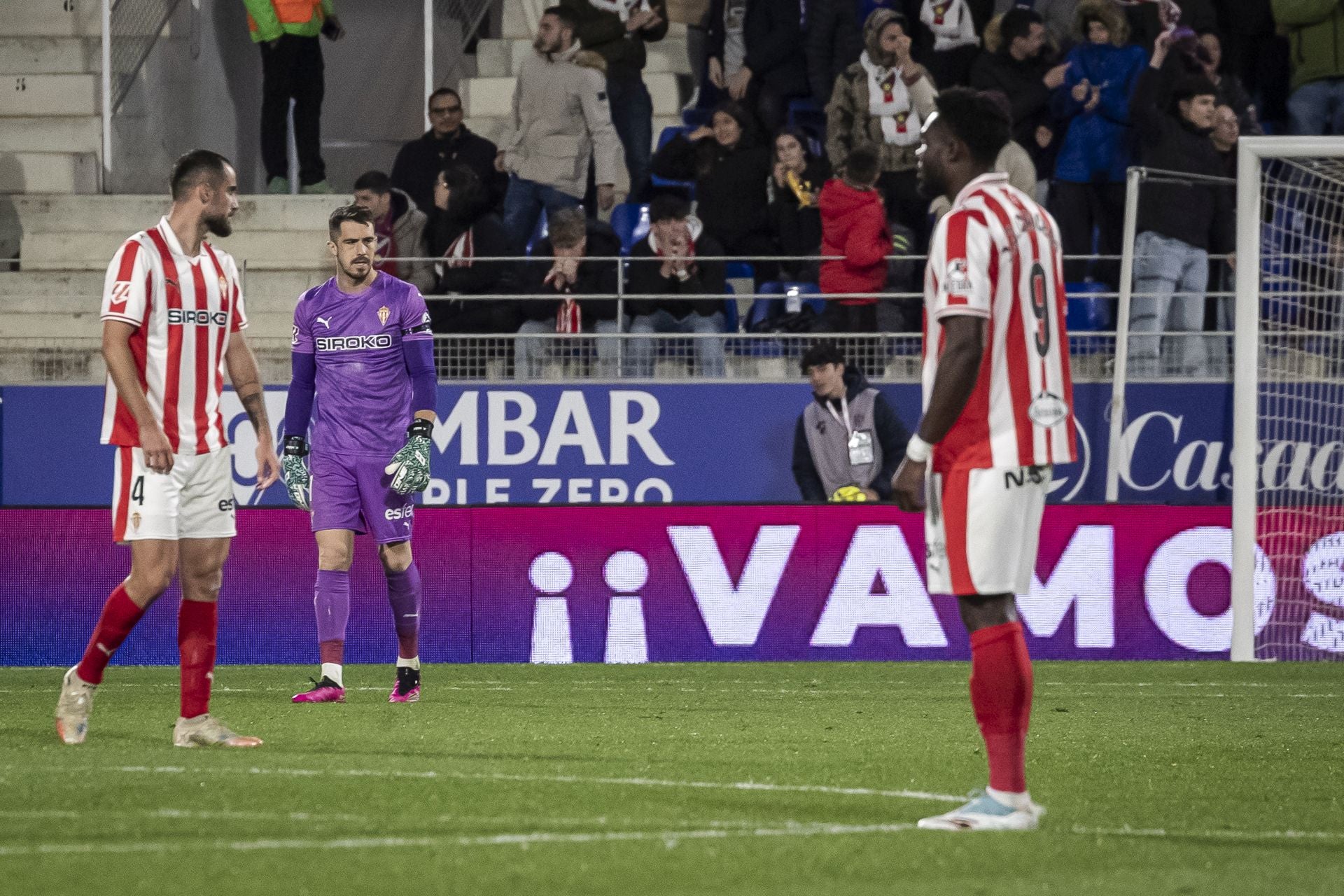 Las mejores imágenes del Huesca 2-0 Sporting de Gijón
