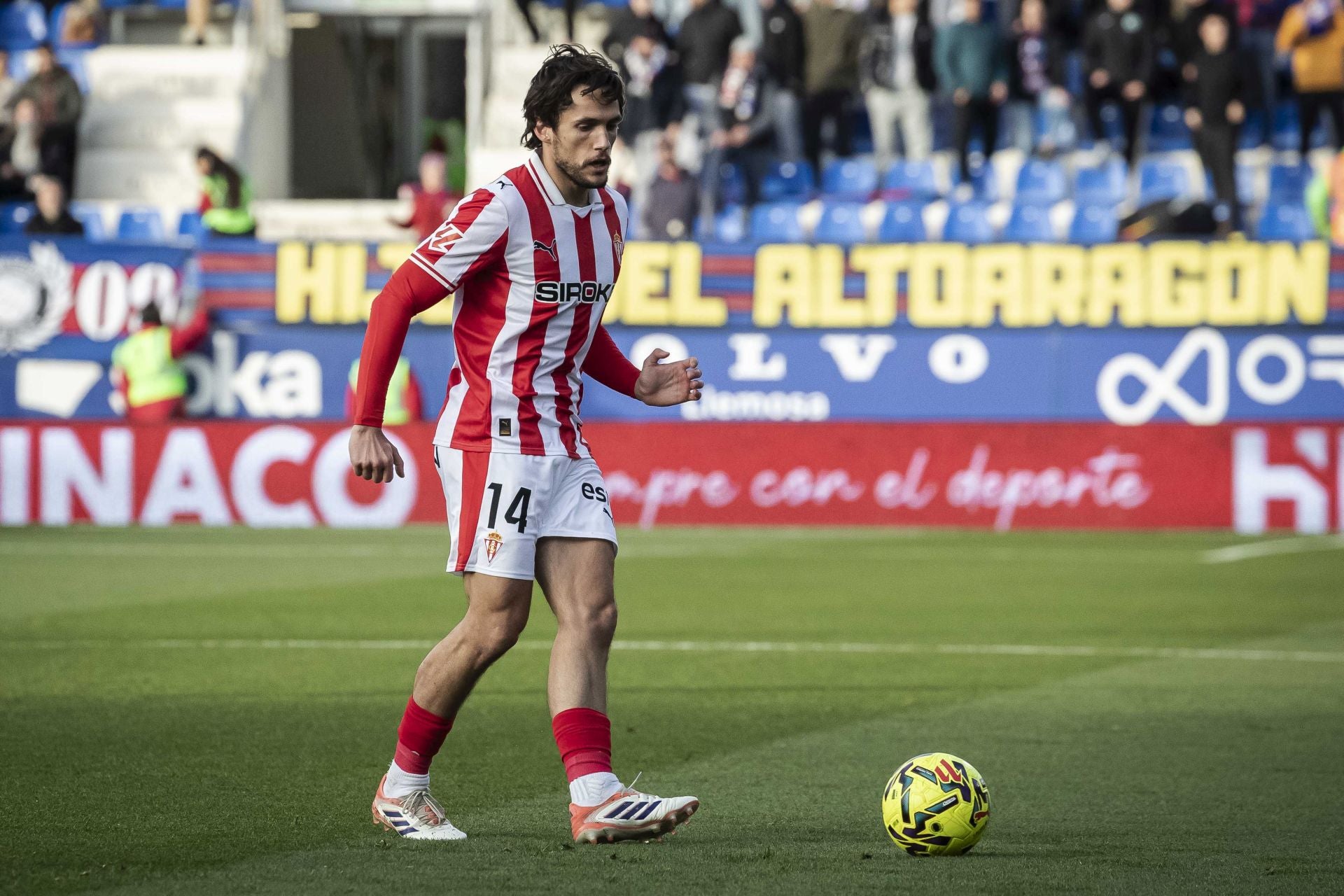 Las mejores imágenes del Huesca 2-0 Sporting de Gijón