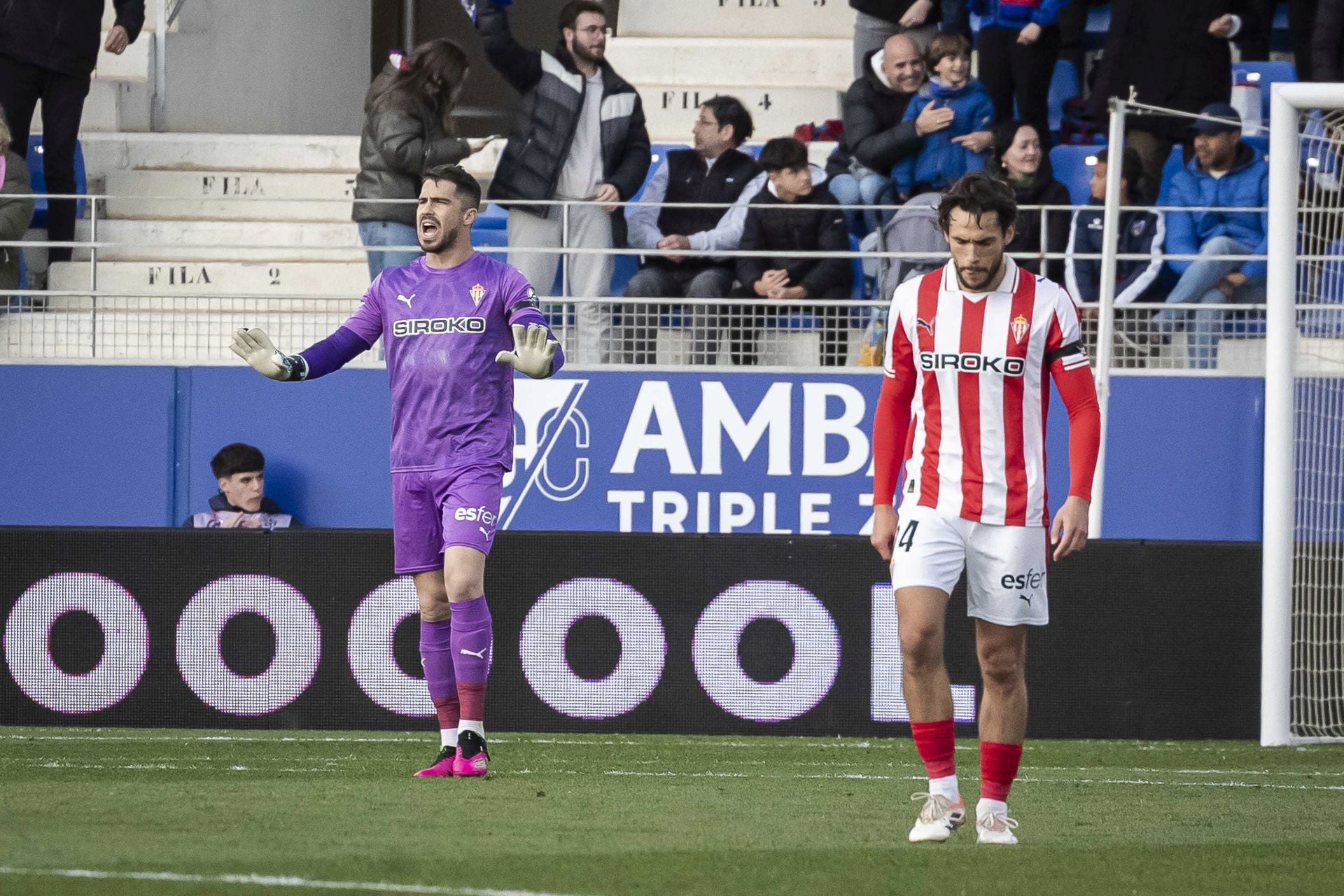 Las mejores imágenes del Huesca 2-0 Sporting de Gijón